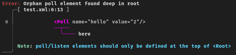 XmlMan Error